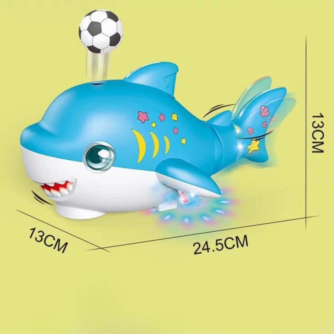 Shark Concert Funny Blowing Ball Toy for Kids (Random Color)