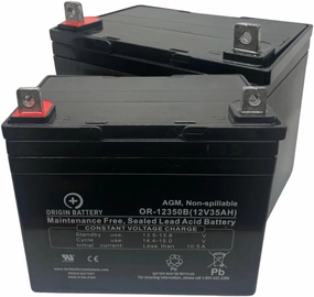 Shoprider Sunrunner 4 Deluxe (888-4L) Battery Replacement Kit