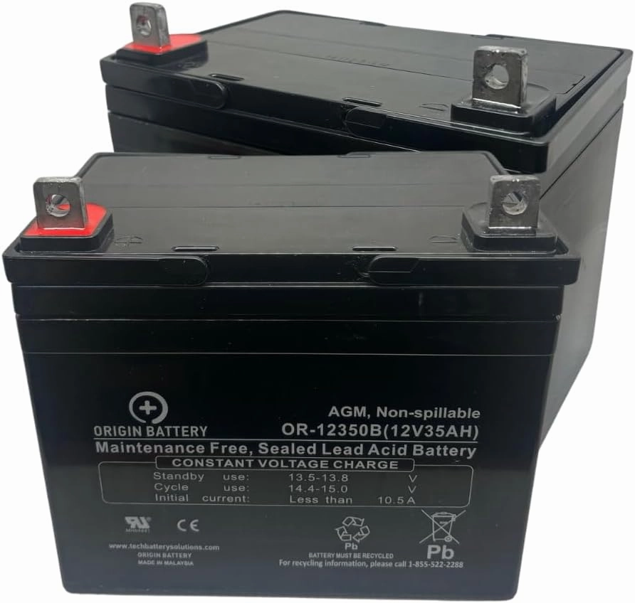 Shoprider Sunrunner 4 Deluxe (888-4L) Battery Replacement Kit