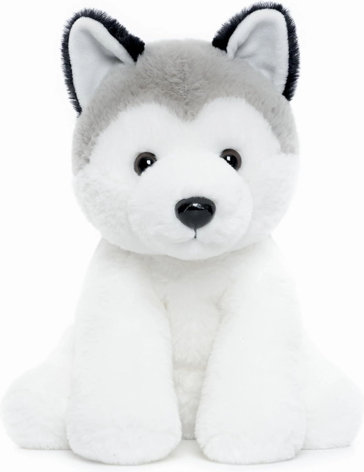 Siberian Husky Stuffed Animals, Soft Puppy Stuffed Dogs Plush Toy for Kids, Girls, Boys, Baby, Birthday, Bedtime Gift, 12 inches