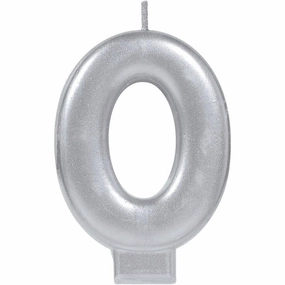Silver #0 Candle | 1ct