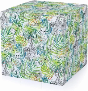 Sloth and Nature Funny 3x3x3 Cube Smooth Lightweight Puzzle for Adult Graphic Printing Travel