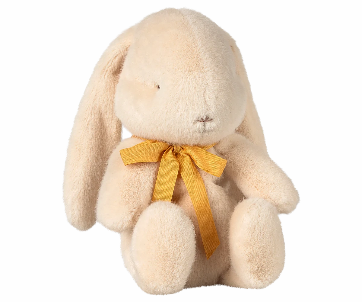 Small Cream Plush Bunny