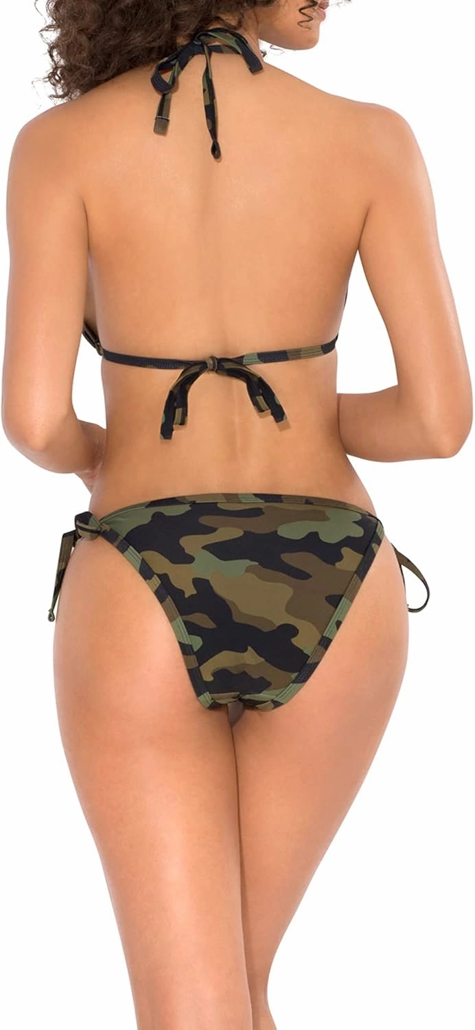 Smart & Sexy Women's Standard Swimwear Triangle String Bikini Set – Sexy & Comfortable Beachwear
