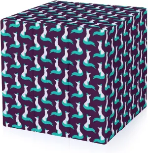Snow Fox Funny 3x3x3 Cube Smooth Lightweight Puzzle for Adult Graphic Printing Travel