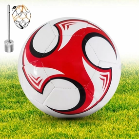 Soccer Ball 5 Size, Anti-Explosion Design Soccer Ball, Indoor Outdoor Football for School Training Practice or Boys Girls Toddlers Gift