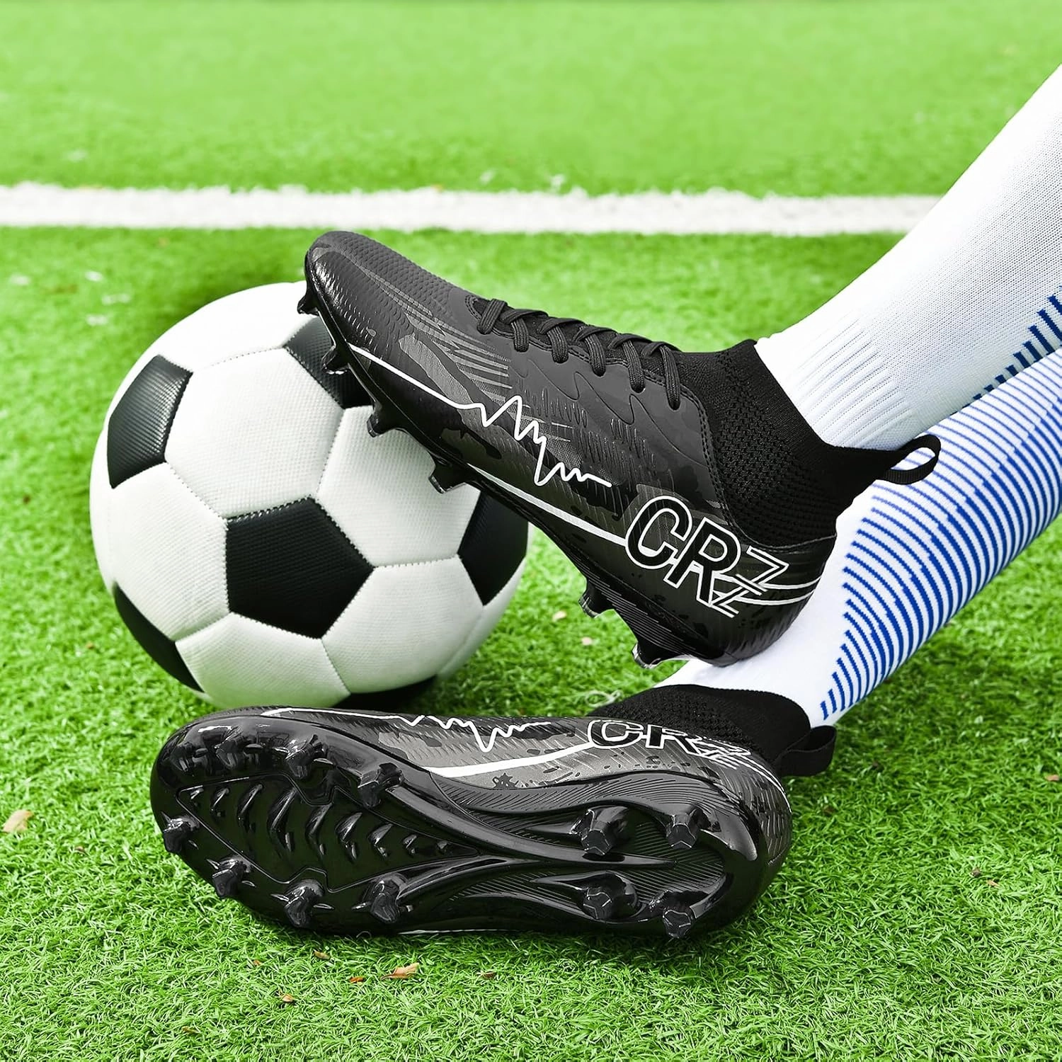 Soccer Cleats for Mens Womens Indoor Turf Soccer Shoes Youth AG TF Training Football Boots Unisex