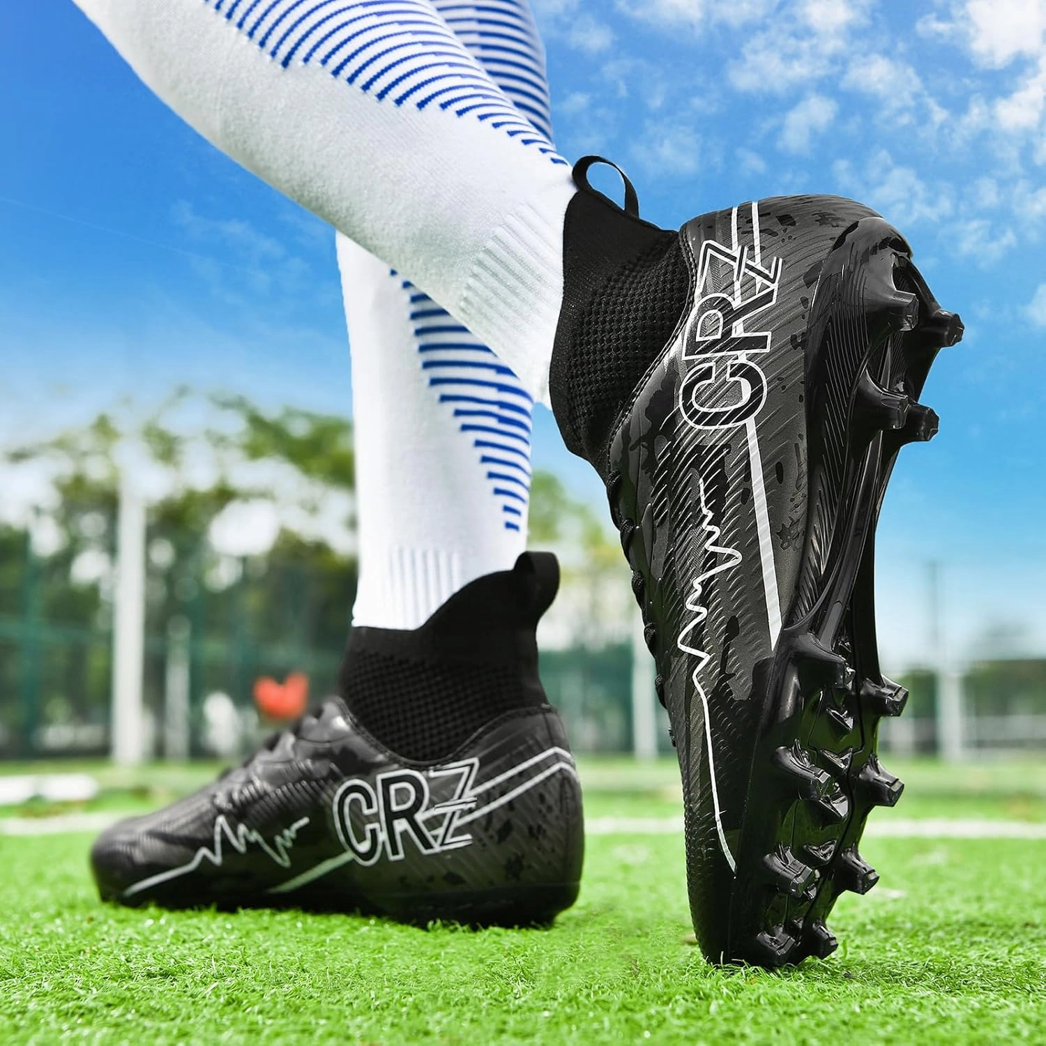 Soccer Cleats for Mens Womens Indoor Turf Soccer Shoes Youth AG TF Training Football Boots Unisex