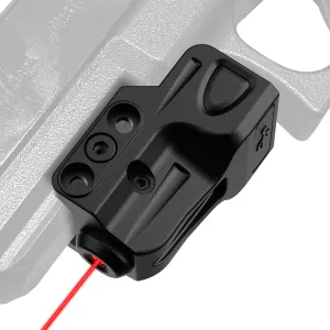 SOLOFISH Picatinny/MLOK Mounted Green/Red/Blue Laser Sight, Magnetic Rechargeable, (Laser Output is <5mW, Class IIIA)
