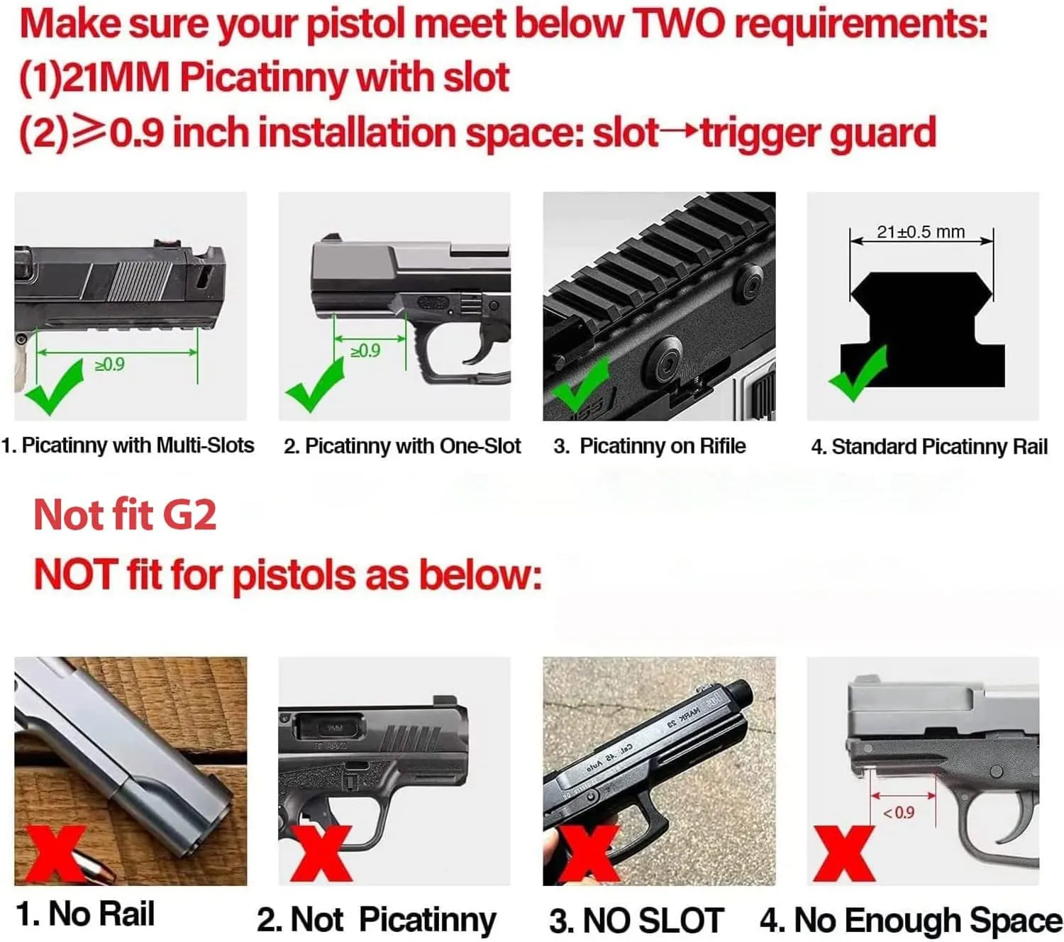 SOLOFISH Picatinny/MLOK Mounted Green/Red/Blue Laser Sight, Magnetic Rechargeable, (Laser Output is <5mW, Class IIIA)