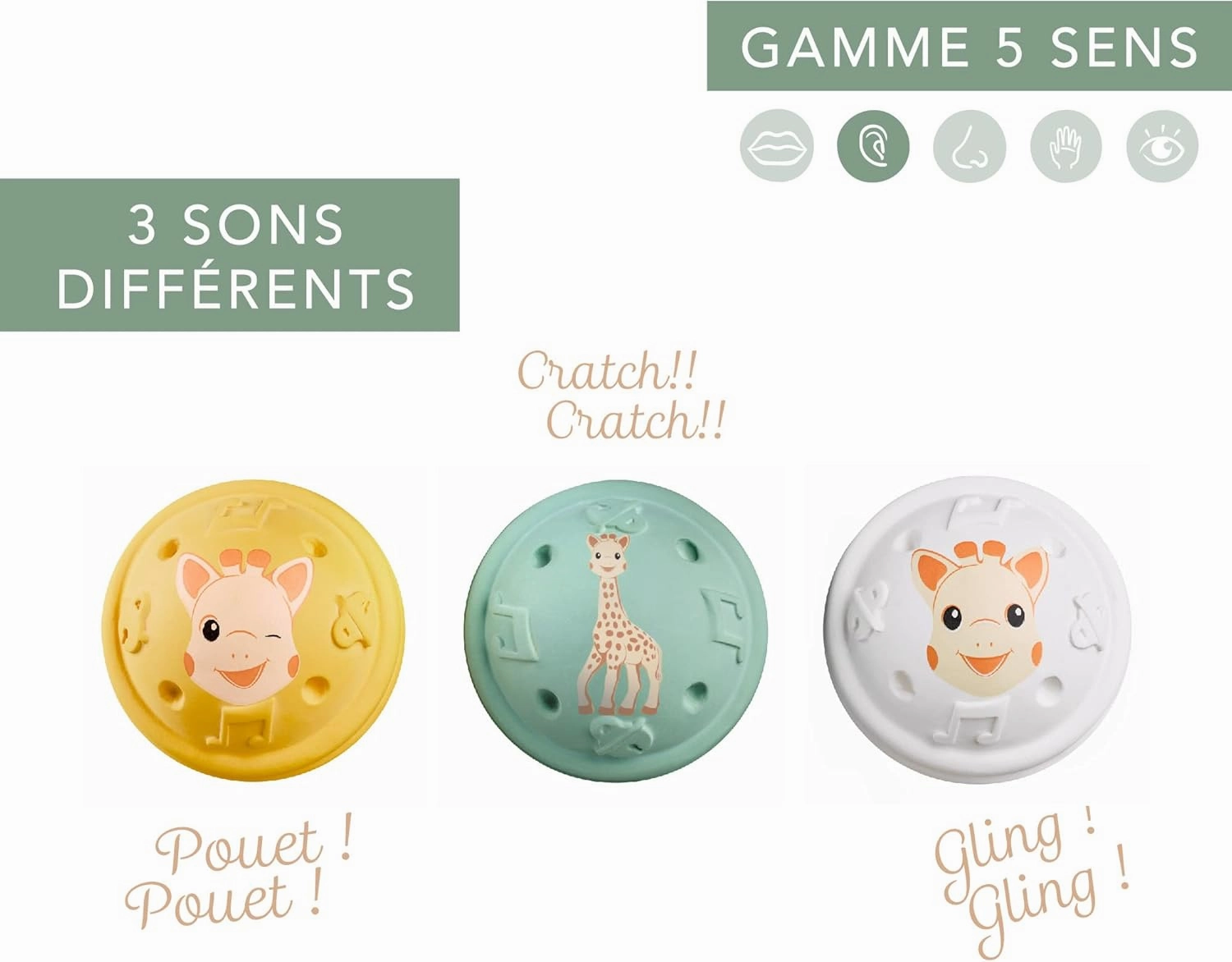 Sophie la girafe the Musical Balls