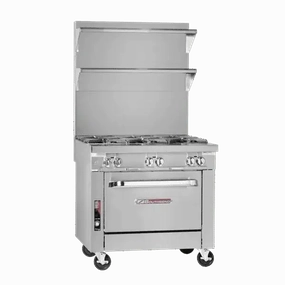 Southbend Platinum Heavy Duty Range 32" Sectional Range Full-Width Uniform Hot Top - P32D-HH