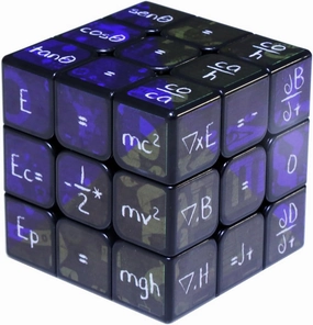 Speed Cube 3x3 Math Formula Magic Cube Puzzles,Creative Educational Toys for Kids Students Adults