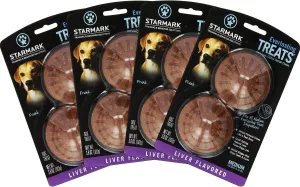 StarMark Triple Crown EVERLASTING DOG TREAT Hard Chew LIVER MEDIUM 8 Treats