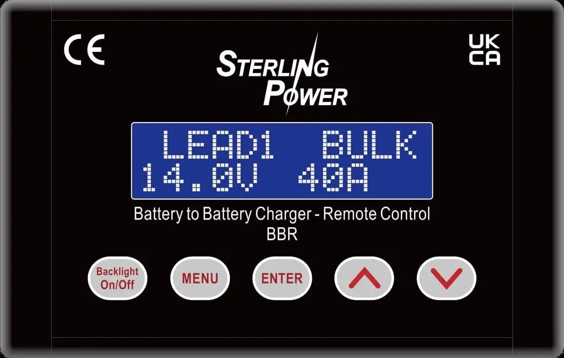 Sterling Power Battery to Battery Charger Optional Remote