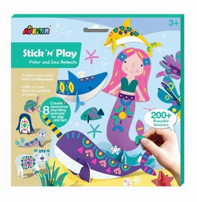 Stick N Play Polar & Sea Animals