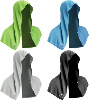 Sukeen Cooling Hoodie Towel, Absorbent Quick-Drying Cooling Towels for Neck and Face, UV Sun Protection Cooling Neck Wraps Sport Head Cooling Towel Hot Weather