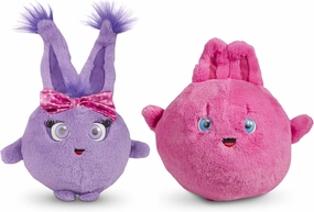 Sunny Bunnies Big Boo/Iris Bunny Blabbers Plush, Multicolor (Pack of 2)