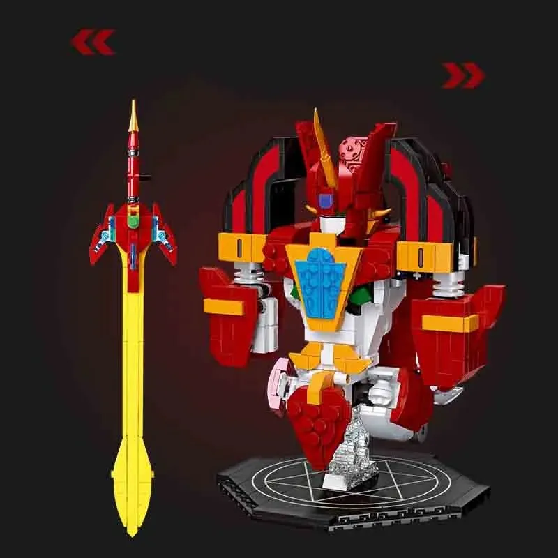 Super Hero Mecha Earth Warrior Bricks Toy