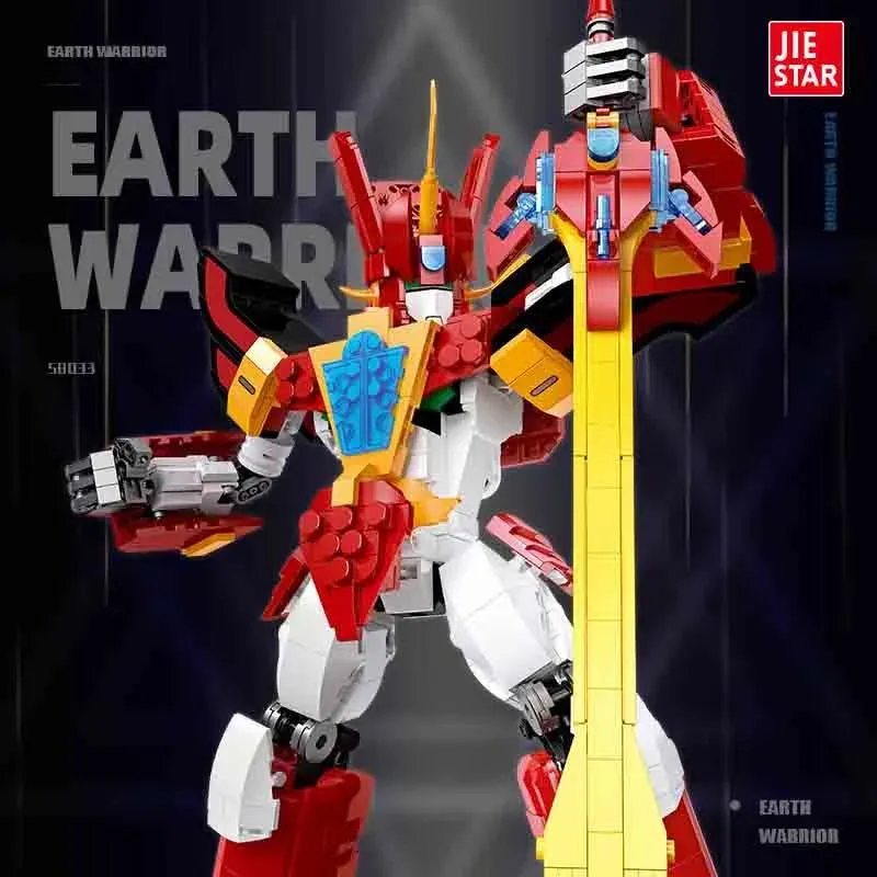 Super Hero Mecha Earth Warrior Bricks Toy
