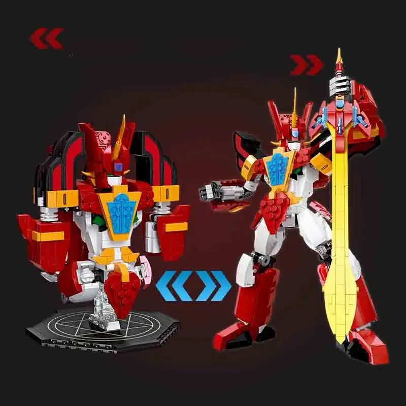 Super Hero Mecha Earth Warrior Bricks Toy