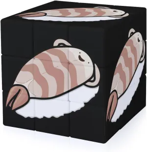 Sushi Bed Adults 3x3x3 Color-Matching Smooth Fully Printed Cube Gift