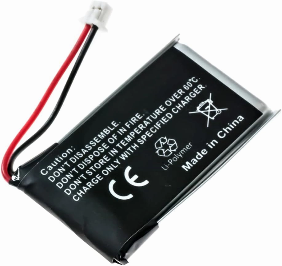 Synergy Digital Wireless Headset Batteries, Compatible with MITEL 50005711, 50006764 Wireless Headset Batteries (Li-Pol, 3.7V, 240mAh), Set of 4