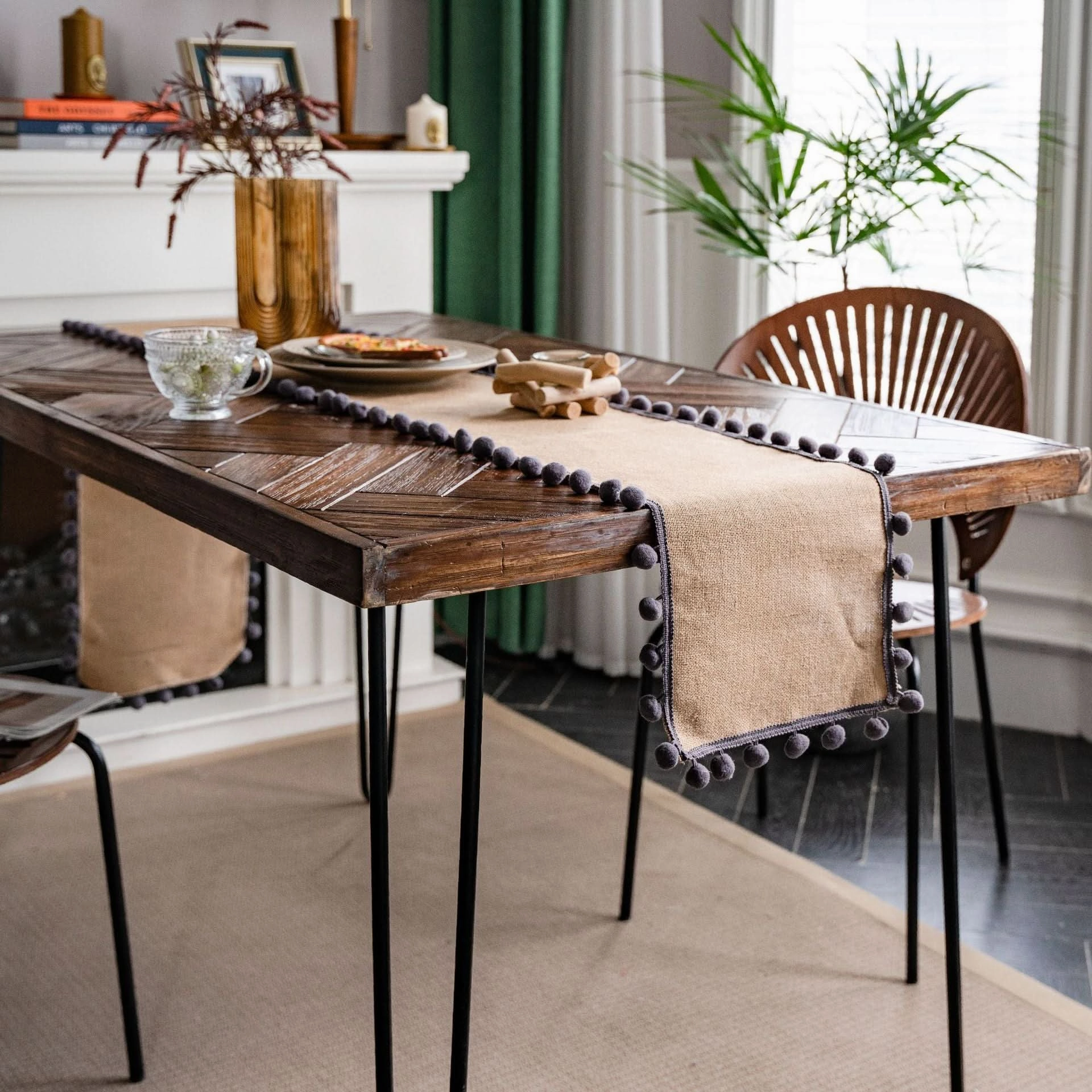 Table Runner – Natural Jute Woven