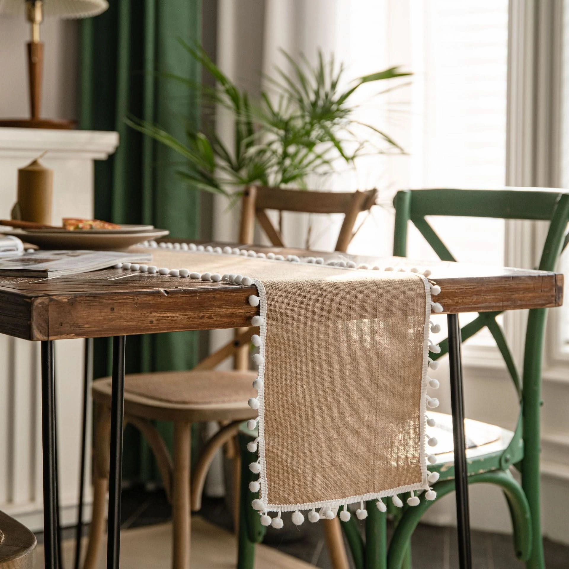 Table Runner – Natural Jute Woven