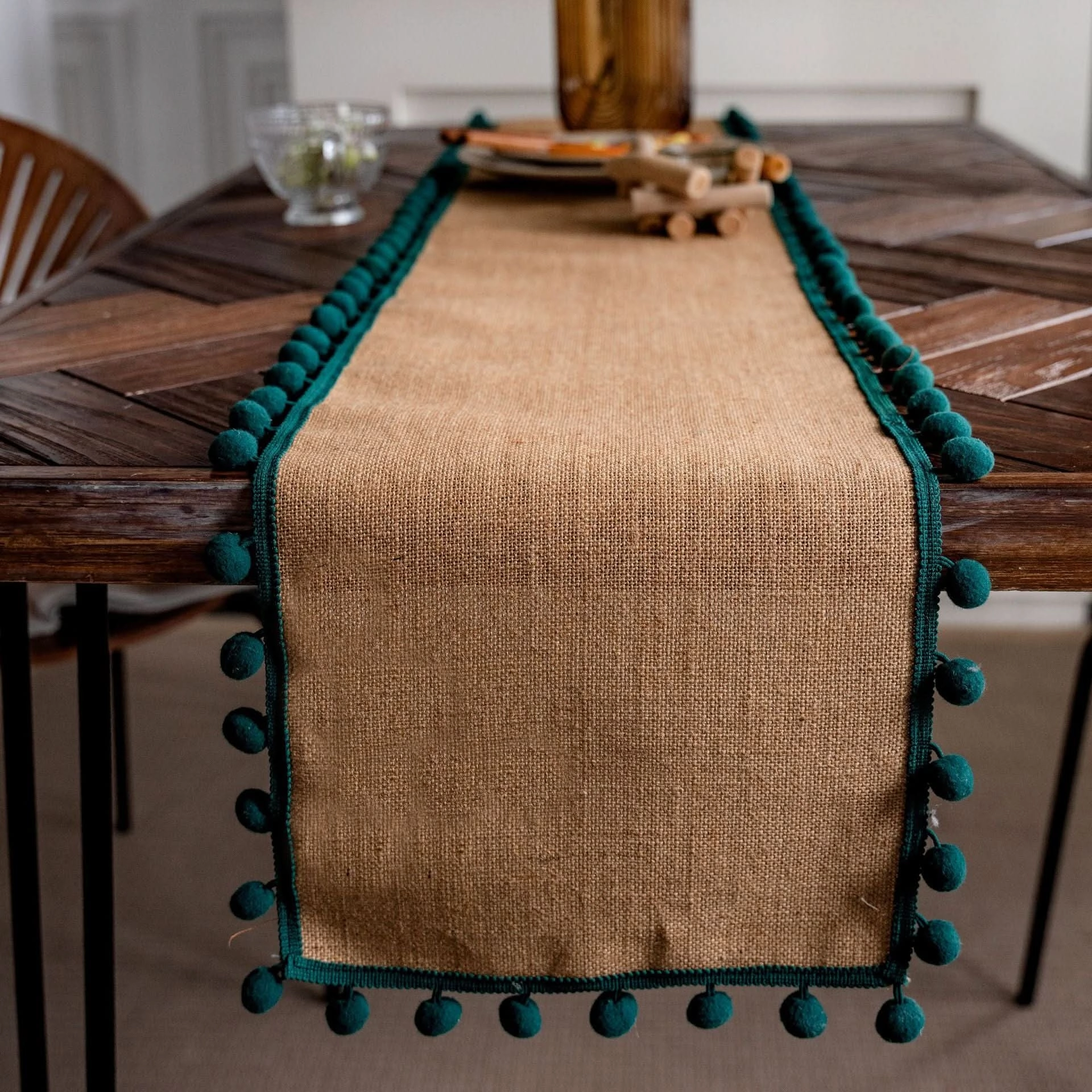 Table Runner – Natural Jute Woven