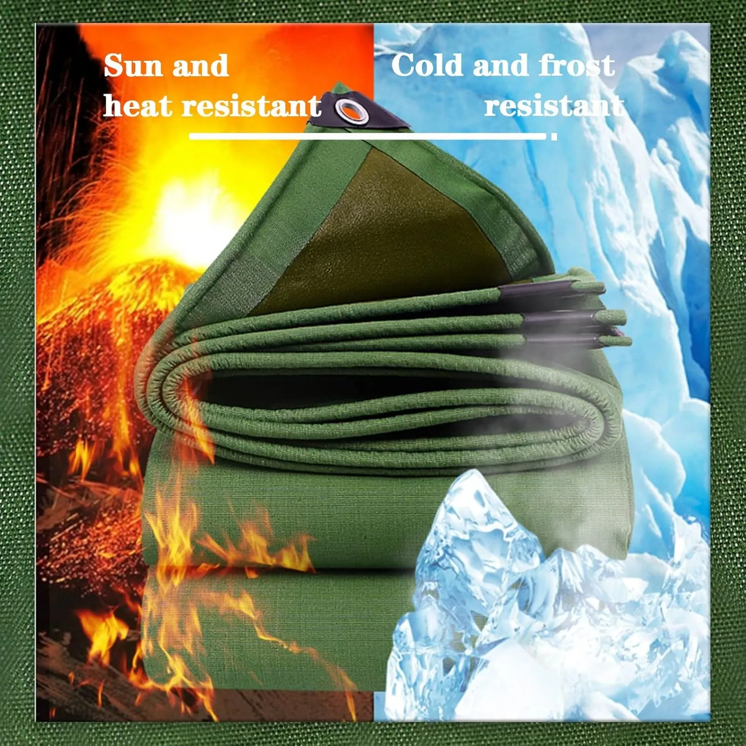 Tarpaulin Waterproof Heavy Duty Sheet Multipurpose Tarp Tent - Cover Made of 0.75mm Thick Tarpaulin, Fishing Camping Groundsheet Rainproof Canopy Tent (Size : 1.5x2m)