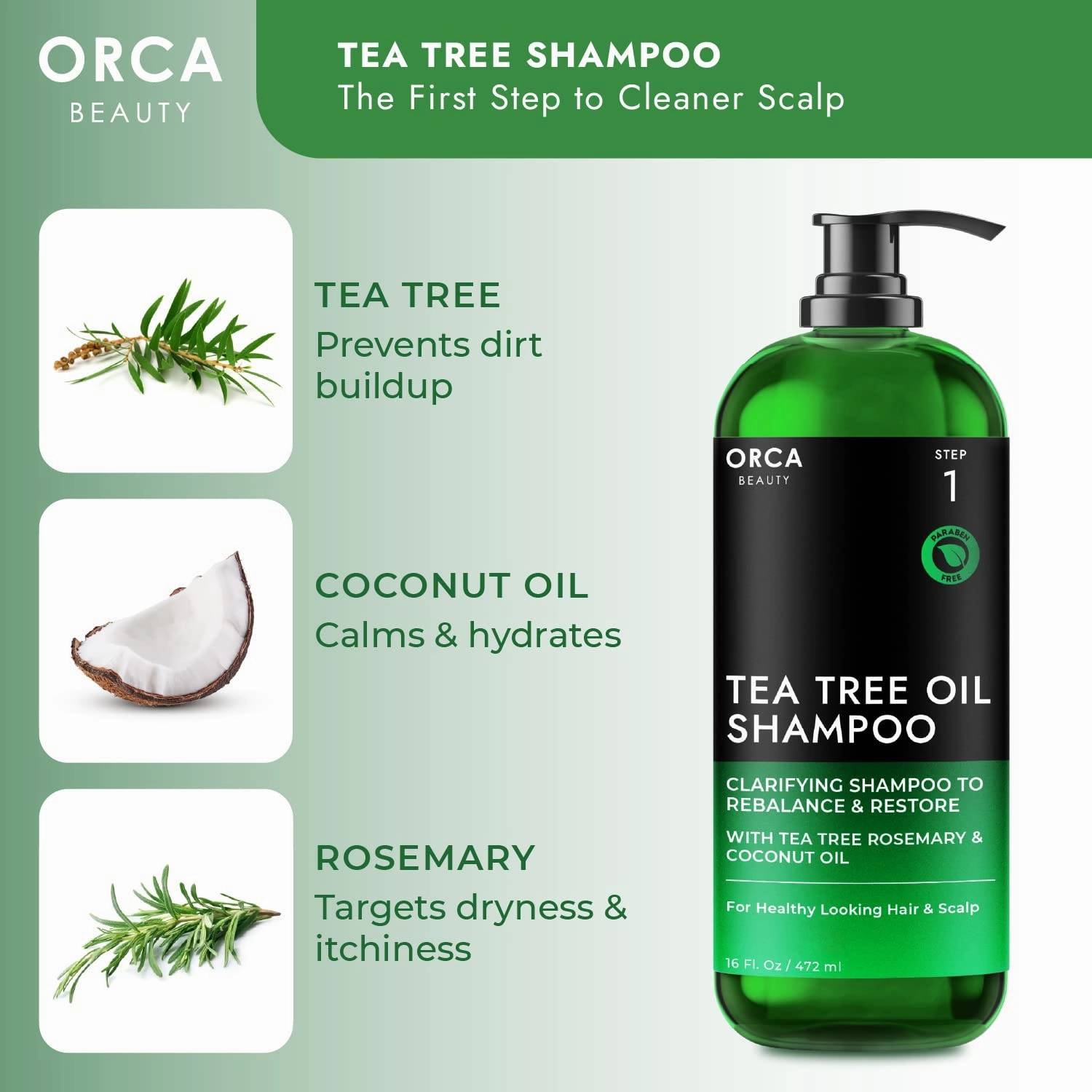 Tea Tree Shampoo and Conditioner Set, Shampoo and Conditioner for Oily Hair 2x16oz Tea Tree Oil Shampoo for Oily Hair, Dry Scalp Dandruff Shampoo and Conditioner for Men & Women, Tea Tree Conditioner