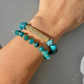 Teal Bracelet Set