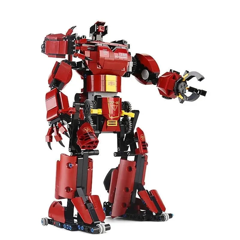 Tech RC Motorized Crimson Beast Robot Bricks Toy 15038 636pcs