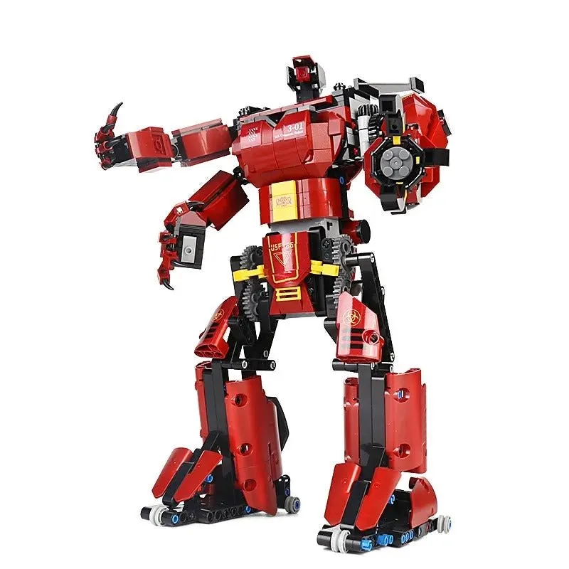 Tech RC Motorized Crimson Beast Robot Bricks Toy 15038 636pcs