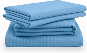TEMPUR ProAir Sheet Set Blue Azure - Split King