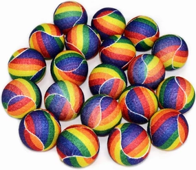 Tennis Ball, BESUNTEK 20 Pack Pet Dog Tennis Balls, Beginner Novice Player Pressure Training Practice Tennis Balls,Highly Elasticity for All Court Types and Small Medium Dog Playful and Training Exercise