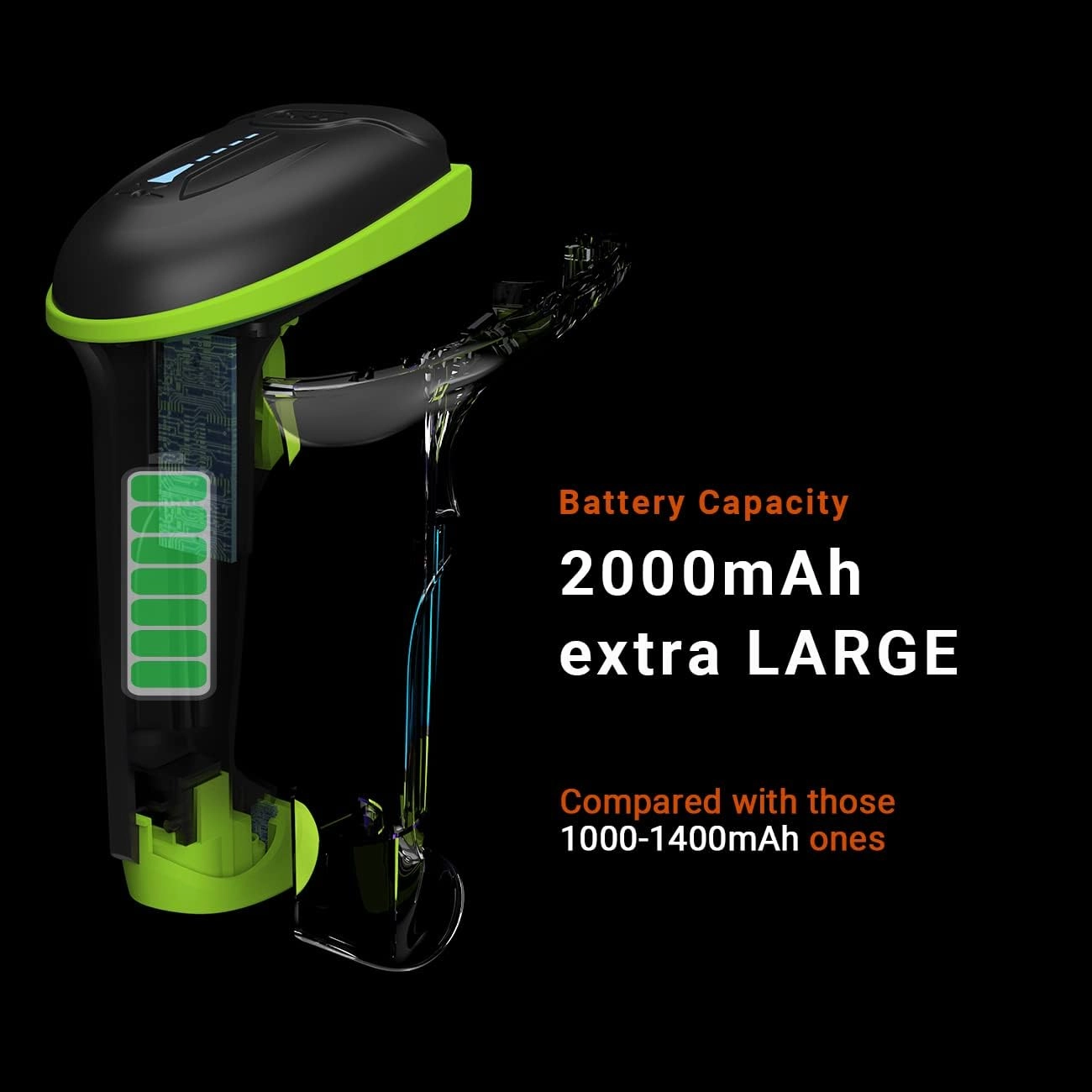 Tera Barcode Scanner Wireless Versatile 2-in-1 (2.4Ghz Wireless USB 2.0 Wired) with Battery Level Indicator 328 Feet Transmission Distance Rechargeable 1D Laser Bar Code Reader USB Handheld (Green)