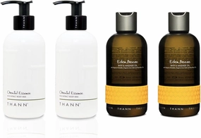 THANN Oriental Essence Rice Extract Body Milk and Eden Breeze Massage Oil Set.