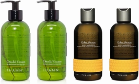 THANN Oriental Essence Shower Gel and Eden Breeze Massage Oil Set.