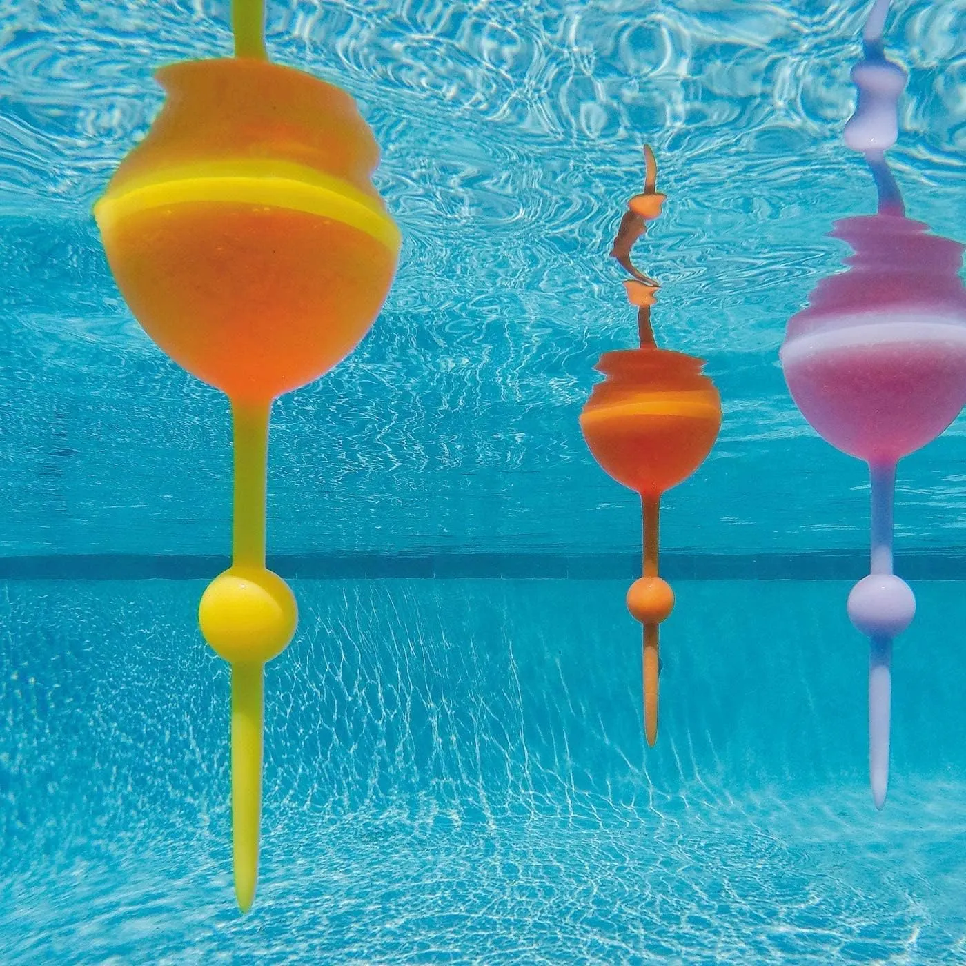 The Beach Glass- Original Floating Acrylic Wine Glass- for Pool, Beach, Camping, Picnic and Outdoor - 1 Pink Sunset 1 Purple Haze