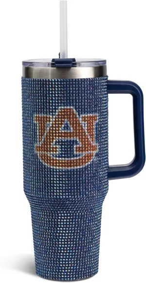 The Memory Company | Licensed NCAA 40oz TC Bling Game Day Tumbler with Team Logo
