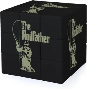 The Rodfather Fishing Funny 3x3x3 Cube Smooth Lightweight Puzzle for Adult Graphic Printing Travel