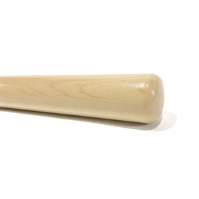 The Big Whiffer Wood Ball Bat | Natural Clear Coat / stick ball / tee ball / training / fuzzball