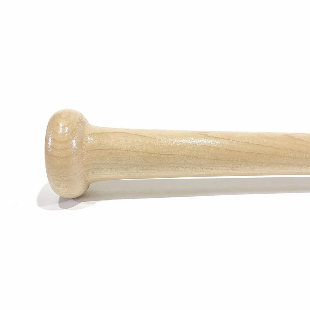 The Big Whiffer Wood Ball Bat | Natural Clear Coat / stick ball / tee ball / training / fuzzball