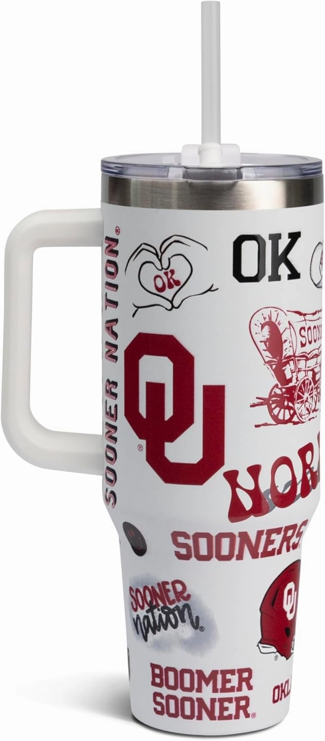 The Memory Company | Licensed NCAA 40oz Team Spirit Game Day Tumbler