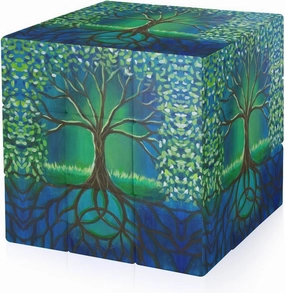 The Tree of Life Funny 3x3x3 Cube Smooth Lightweight Puzzle for Adult Graphic Printing Travel