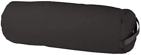 Therapist’s Choice® X-Large 8" x 28" Full Round Fluffy Bolster (Black)