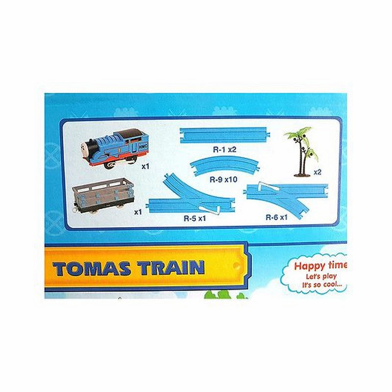 Thomas Toy Train Track Set with Sound and Flashing Lights -Multicolor