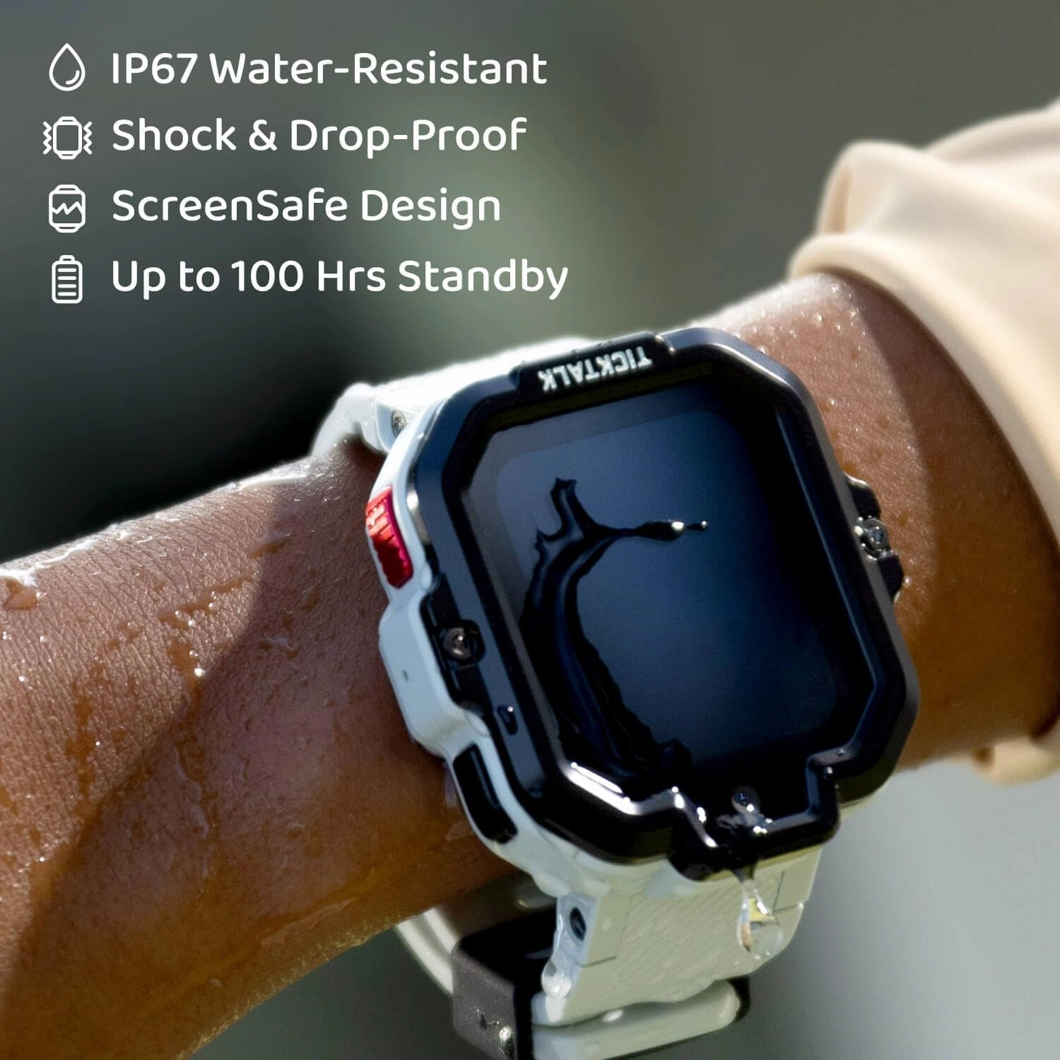 TickTalk5 - Kids Smart Watch with GPS Tracker, Video Calling, SOS, & Parental Controls | Smartwatch with Free Music, Texting, Kid Phone Call and Text, Boys & Girls - 4G Smart Watch for Kids 3-12